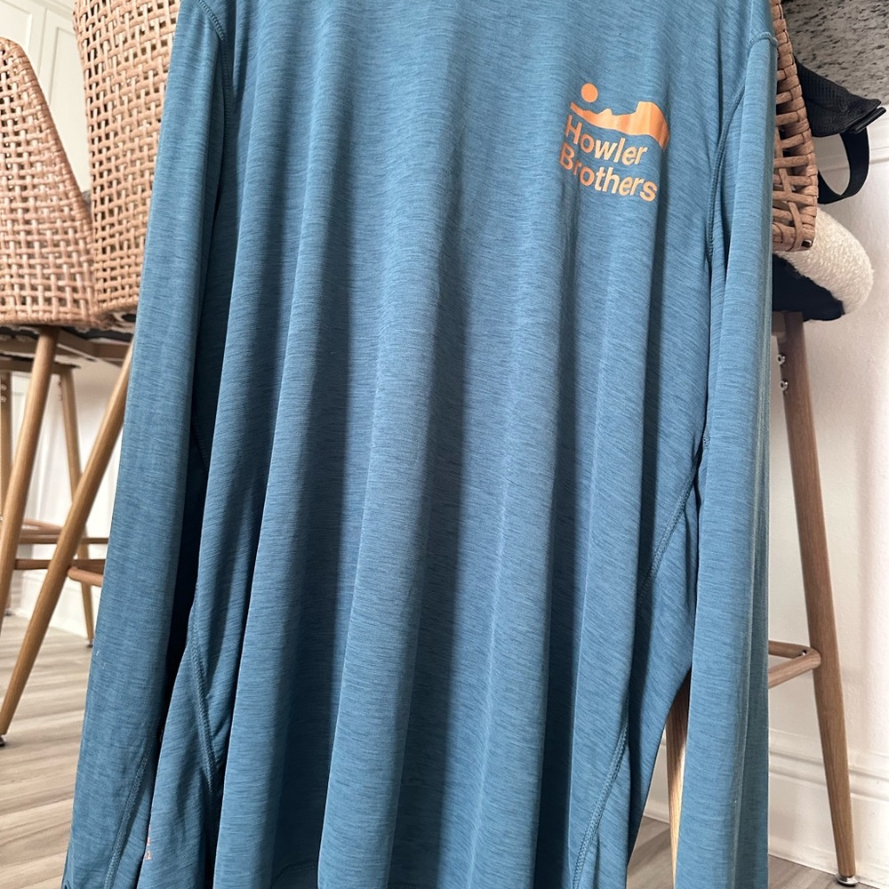 Howler Brothers Blue Long Sleeve Shirt